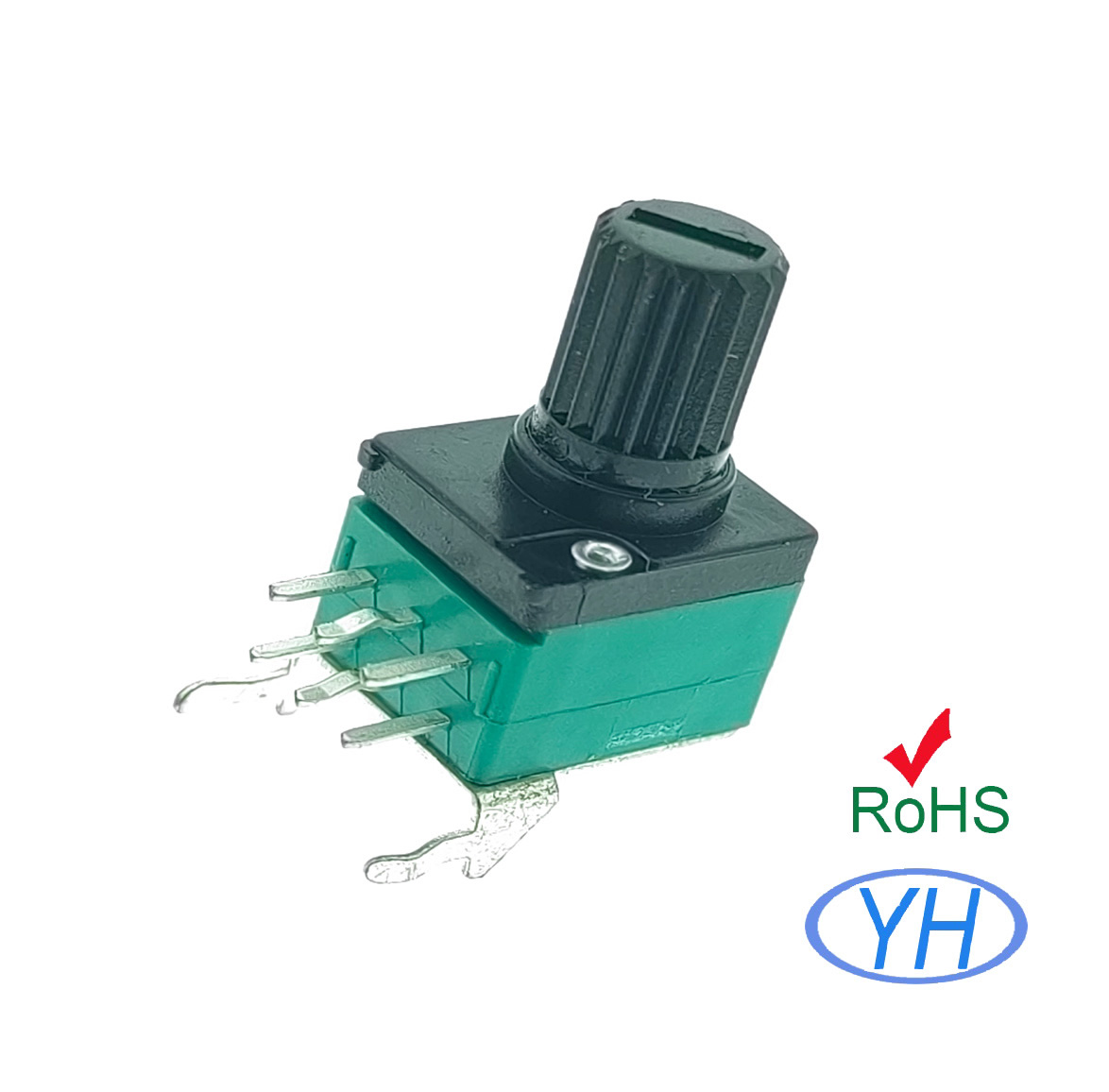 9mm Dual potentiometer with plastic potentiometer