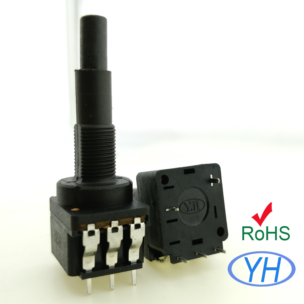 Professional manufacturing 34mm D shaft 16mm Dimmer Rotary Potentiometer with switch