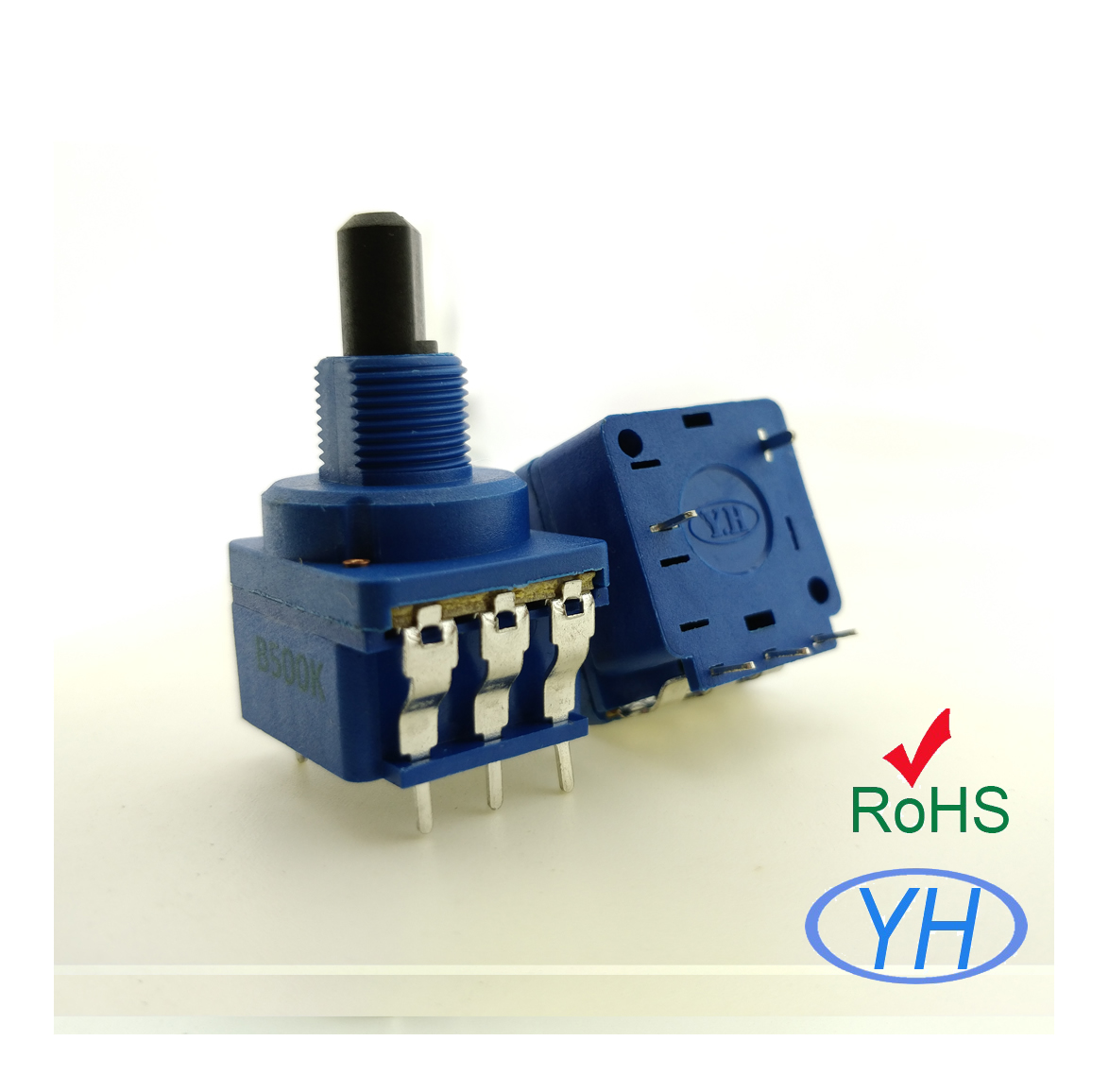 16mm 10K Ohm Single Linear Taper Dimmer Potentiometer with on/Off Switch