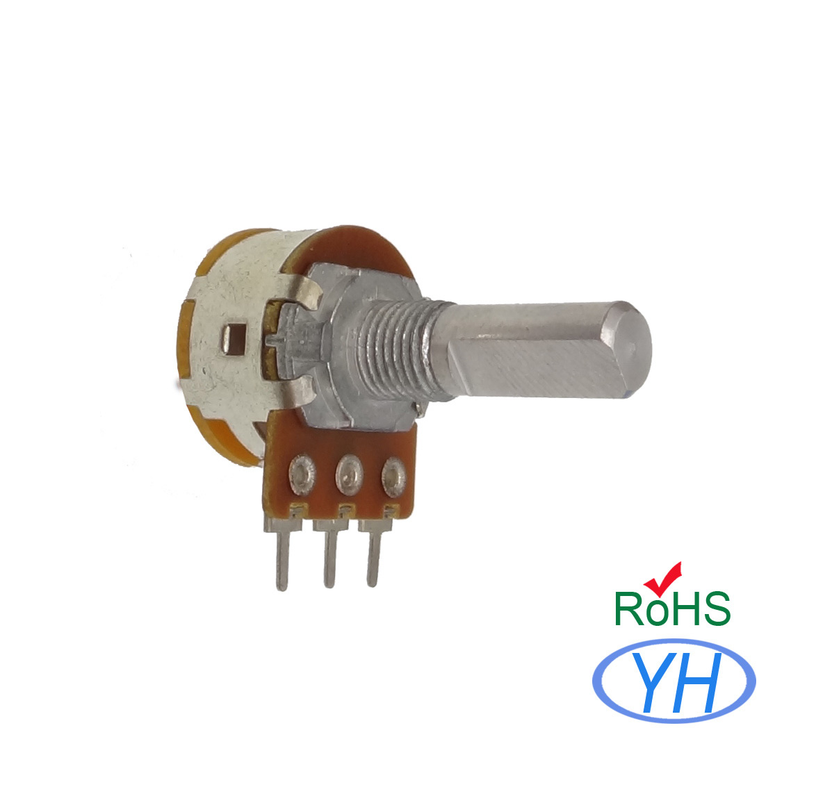 16MM Single Gang 500k ohm speed control dimmer Rotary Swith Potentiometer