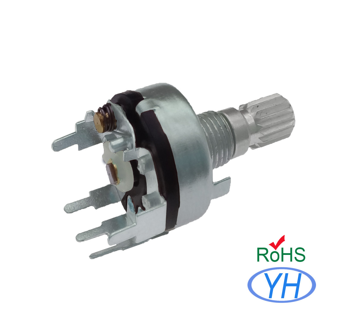 17mm Thumbwheel Potentiometer with Switch