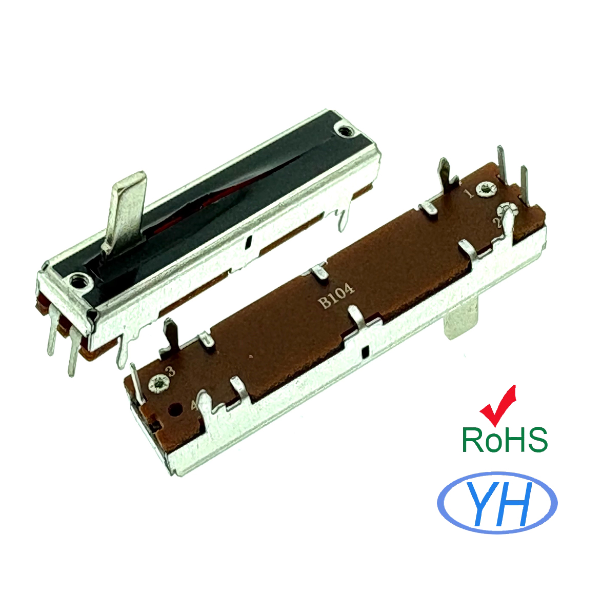20mm.30mm.45mm.60mm.100mmTravel slide potentiometer