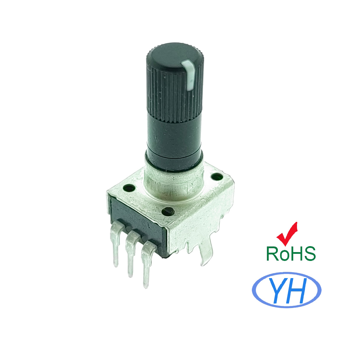 9MM Rotary Potentiometer with plastic shaft and white point