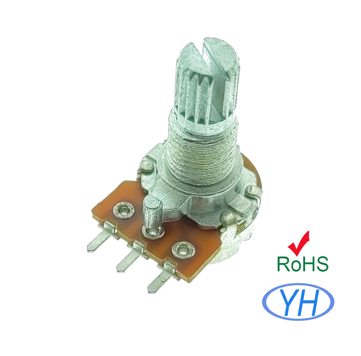 12MM Single gang 10k 500k 1M ohm Rotary Potentiometer medical equipment.